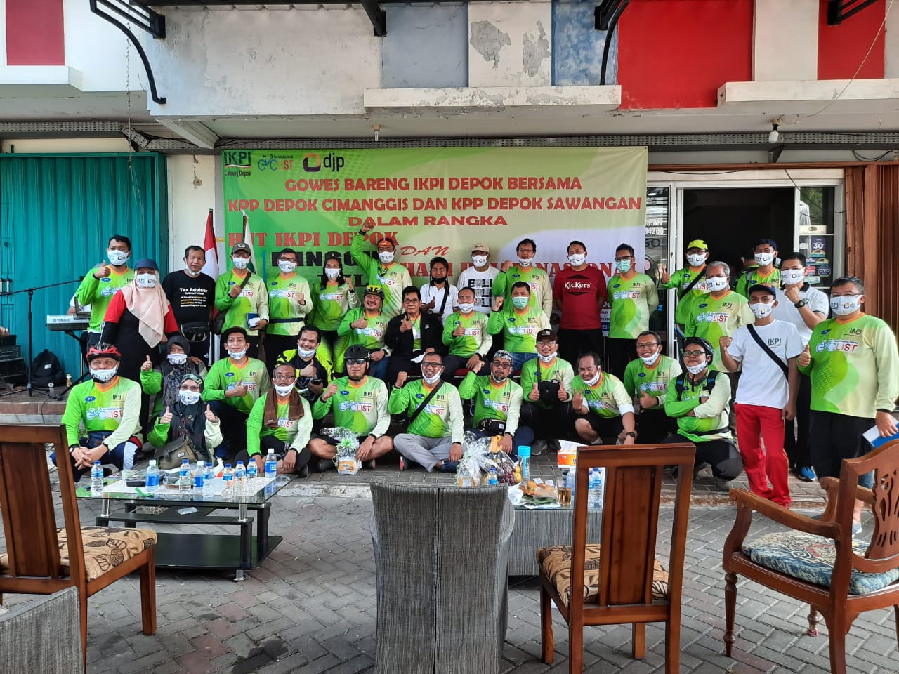 Gowes Bareng IKPI Depok X KKP Depok Cimanggis & Sawangan