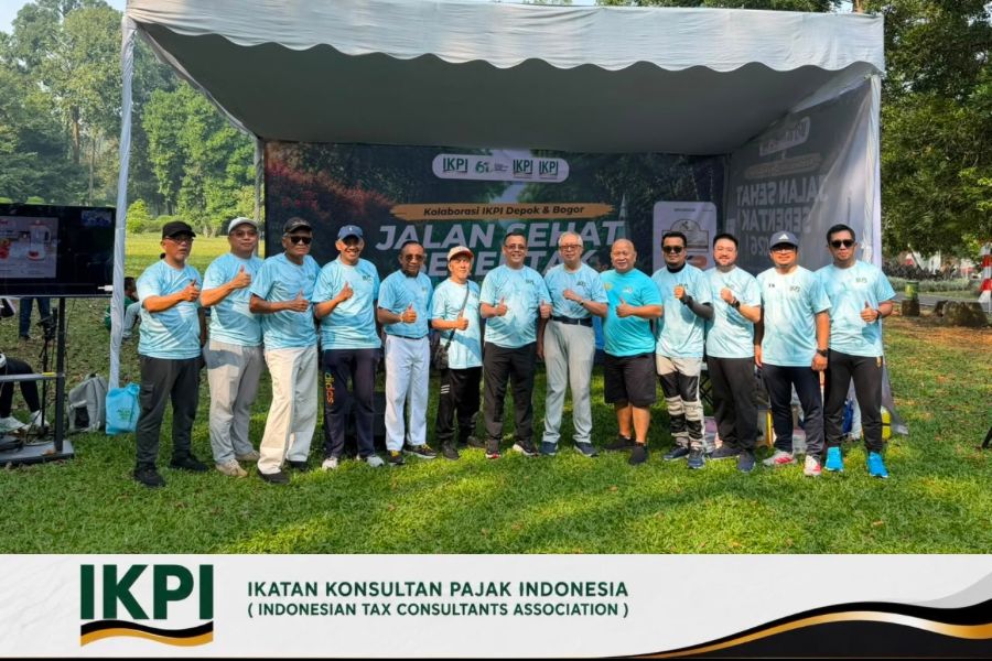 Hendra Damanik: Kolaborasi IKPI Depok dan Bogor Semarakkan Jalan Sehat Serentak 2026 di Kebun Raya